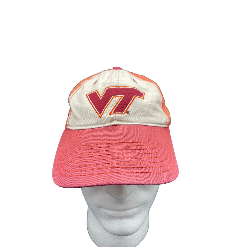 Virginia Tech Hokies Hat Mens One Size Rare Colors Dad Baseball Cap Strapback